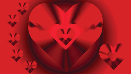 A clear and simple name for the image could be:
Red Heart Held in Hands with Romantic Valentine Design