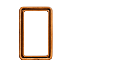 A minimalist retro photo frame, white background --ar 16:9