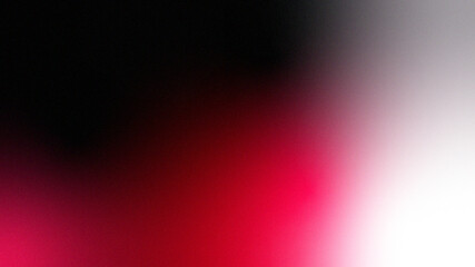 Red black white abstract background. Color gradient ombre blend. Smooth transition. Bright white light glow with deep shadows. Soft blur texture. High contrast digital art aesthetic