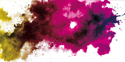 A mesmerizing cosmic nebula displays vibrant pink and blue hues, scattered with distant stars. A mesmerizing depiction of a cosmic nebula with swirling pink and purple hues