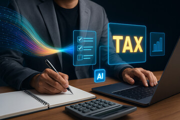 AI-powered tax automation and digital accounting solutions for efficient financial reporting and compliance