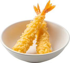 새우튀김_하얀그릇_바삭한튀김요리