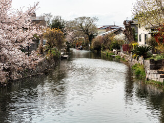 Punt boat in Yanagawa Canals 2