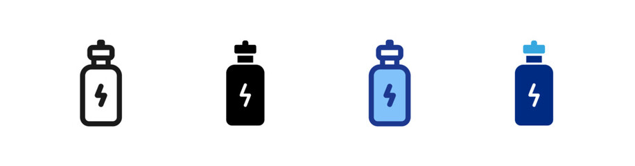 Obraz premium Energy Drink icons set.eps