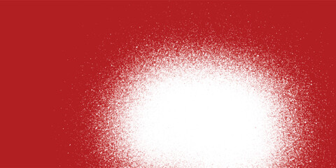 Abstract white cloud burst on vibrant red texture background


