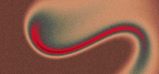 Abstract Red Wave on Textured Brown Background: Modern, Artistic, and Serene Design