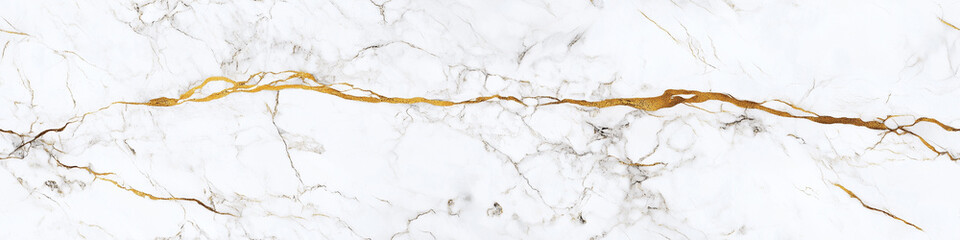 White and gold marble texture background