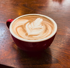 cup of cappuccino
