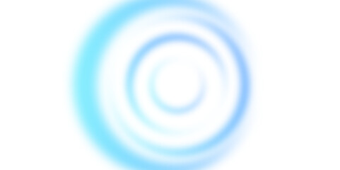 Transparent neon circle symbol. Vector blue gradient blur effect background swirling texture. Creative Illustration Logo Design. Abstract Hub Digital Technology presentation Concept vector background