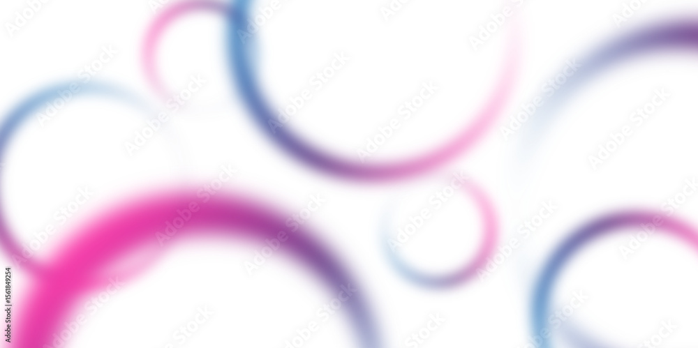 Aufkleber transparent neon circle symbol. vector blue gradient blur effect background swirling texture. creati