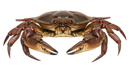 Isolated crab