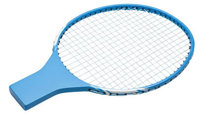 Isolated Beach Tennis Racket