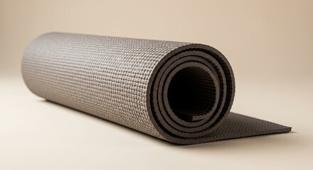 Rolled-up Exercise Mat