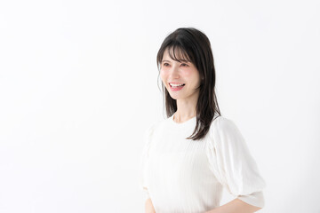 Fototapeta premium 笑顔の女性
