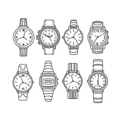 Various wristwatches