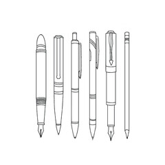 Various writing instruments (2)