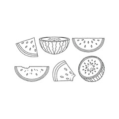 Watermelon slices
