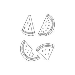 Watermelon slices