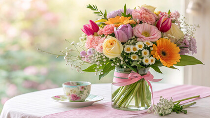 Obraz premium bouquet of tulips
