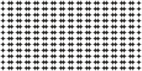 Seamless pattern of interwoven twisting black and white stripes forming a dynamic optical illusion maze for contemporary vector design backgrounds