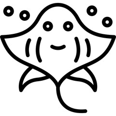 Manta Ray Icon