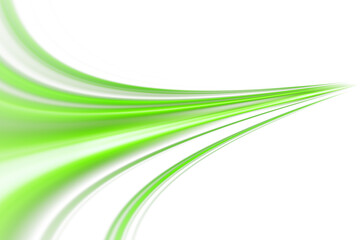 blur green glowing light streak and laser speed motion effect,glowing speed line on night road,blur flash curves neon line wave