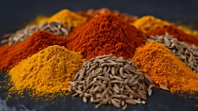 Colorful spice blend