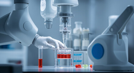 Advanced Laboratory Automation Handling Blood Samples with Precision Robotics