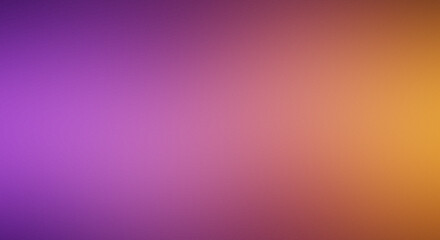 A smooth purple to orange and yellow color gradient creates a vibrant and subtle background texture
