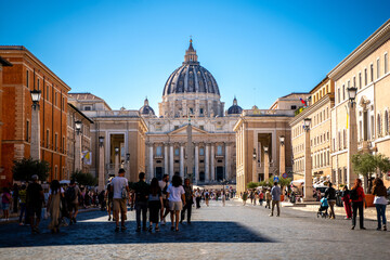 saint peter basilica rome italy