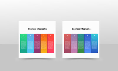 Colorful Business Infographic Template 