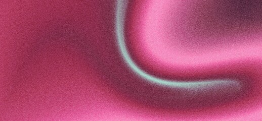 Abstract Pink and Teal Gradient Texture:  Subtle Glowing Curve, Digital Art Background