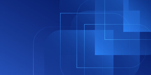 Abstract blue background. Geometric triangle background.