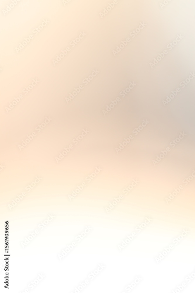 Poster abstract gradient background with soft peach and cream tones