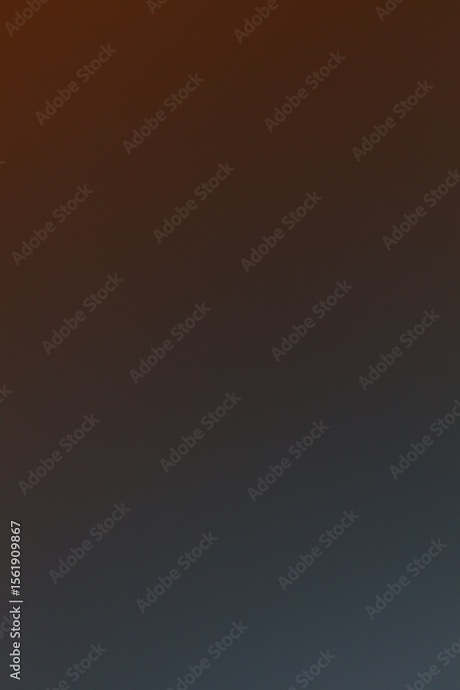 Poster abstract gradient with smooth transition from blue to orange