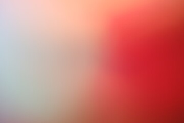Abstract blend of soft red and pastel colors