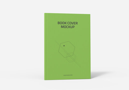 Soft Book Cover Mockup