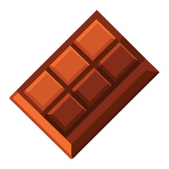 Chocolate bar with bite