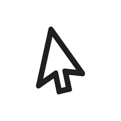 Essential Cursor Icon: Minimalist Design for Websites & Apps