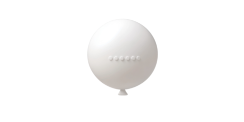 Minimalist spherical object with central button detail