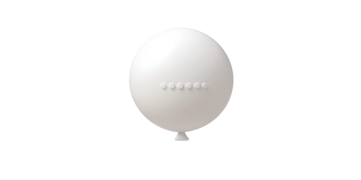Minimalist spherical object with central button detail