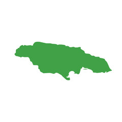 Jamaica Map Boundary