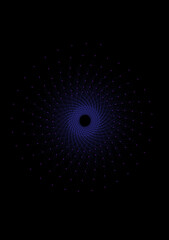 Network Connected Data Points dynamic visualization of a digital network with glowing connections.