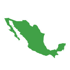 Mexico Map Boundary