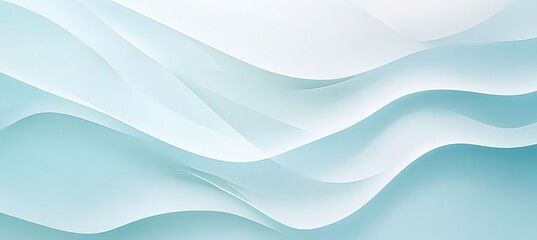 Fototapeta premium Serene Soft Blue Patterned Design Featuring Subtle Geometric Waves and a Harmonious Flowing Aesthetic Pastel Background Style