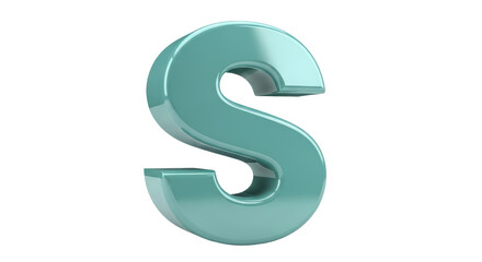 Isolated Letter S