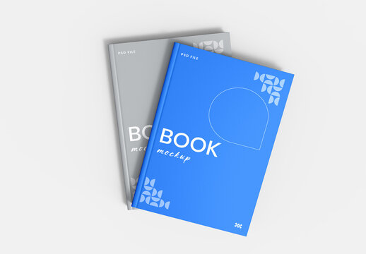 Two Books Mockup Template