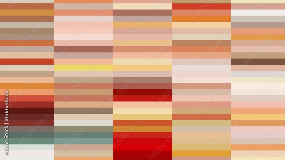 Poster colorful rectangles pattern background animation