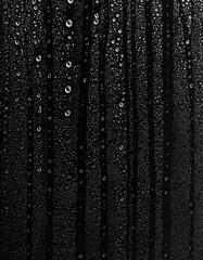 Raindrop and Fog Texture Overlay on Dark Glass Surface