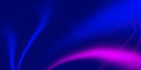 abstract flowing background with blue and pink glowing light curves used for digital or graphic...